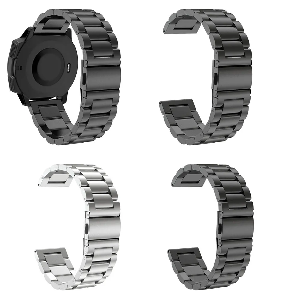 Цветные Ремешки для наручных часов браслет из нержавеющей стали Смарт часы