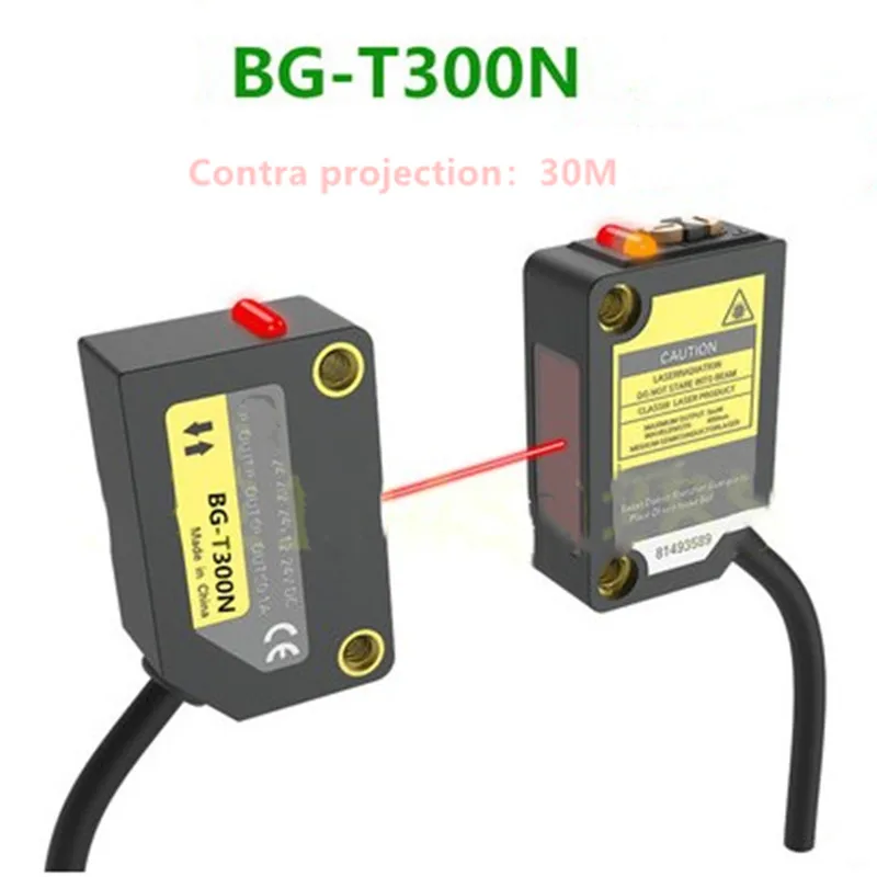 Лазерный фотоэлектрический рефлектор с небольшим расстоянием отражения 350 мм -