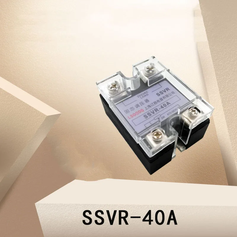 

1PC New SSVR-40A Simplex Solid State Voltage Regulator Direct Current Conversion Type SSVR