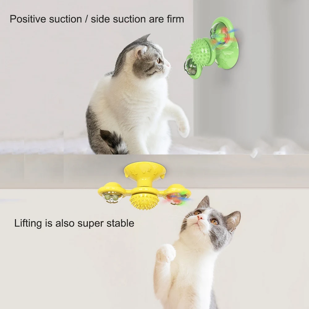 Ветряная мельница забавная игрушка для кошек проигрыватель любимая царапин