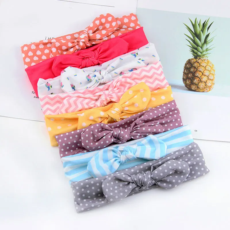 Повязка на голову для маленьких девочек Аксессуары волос младенцев с кроличьими