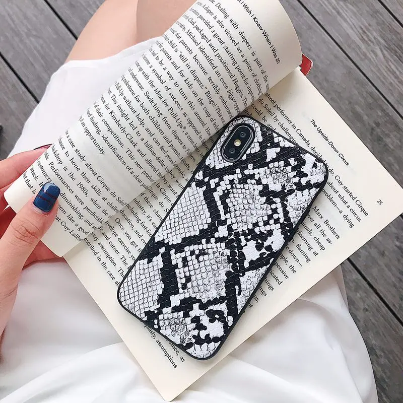 Ретро змеиная кожа чехол для телефона coque для iphone 11 11pro XS Max Матовый Мягкий ТПУ чехол для iphone X XR XS 6 6s 7 8 plus чехол fundas