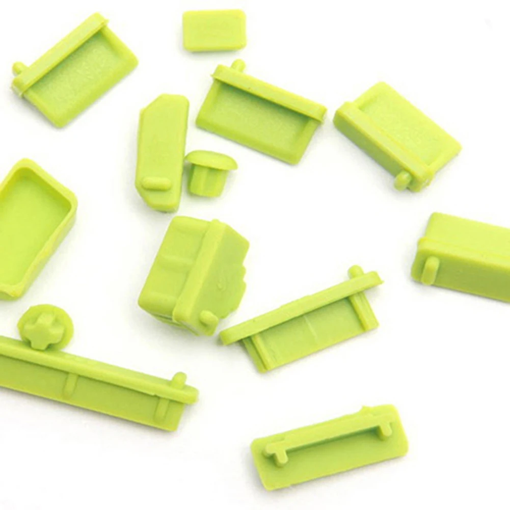 13 шт. силиконовые заглушки для ноутбука|Пылезащитные заглушки| |