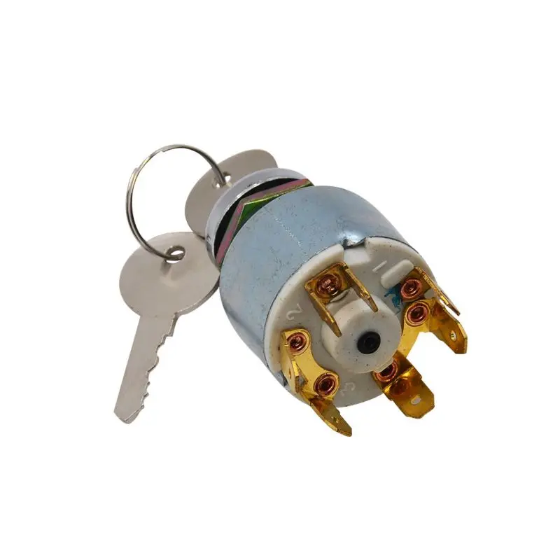 4 положения Мотоцикл Авто зажигание стартер переключатели управления с 2 ключами