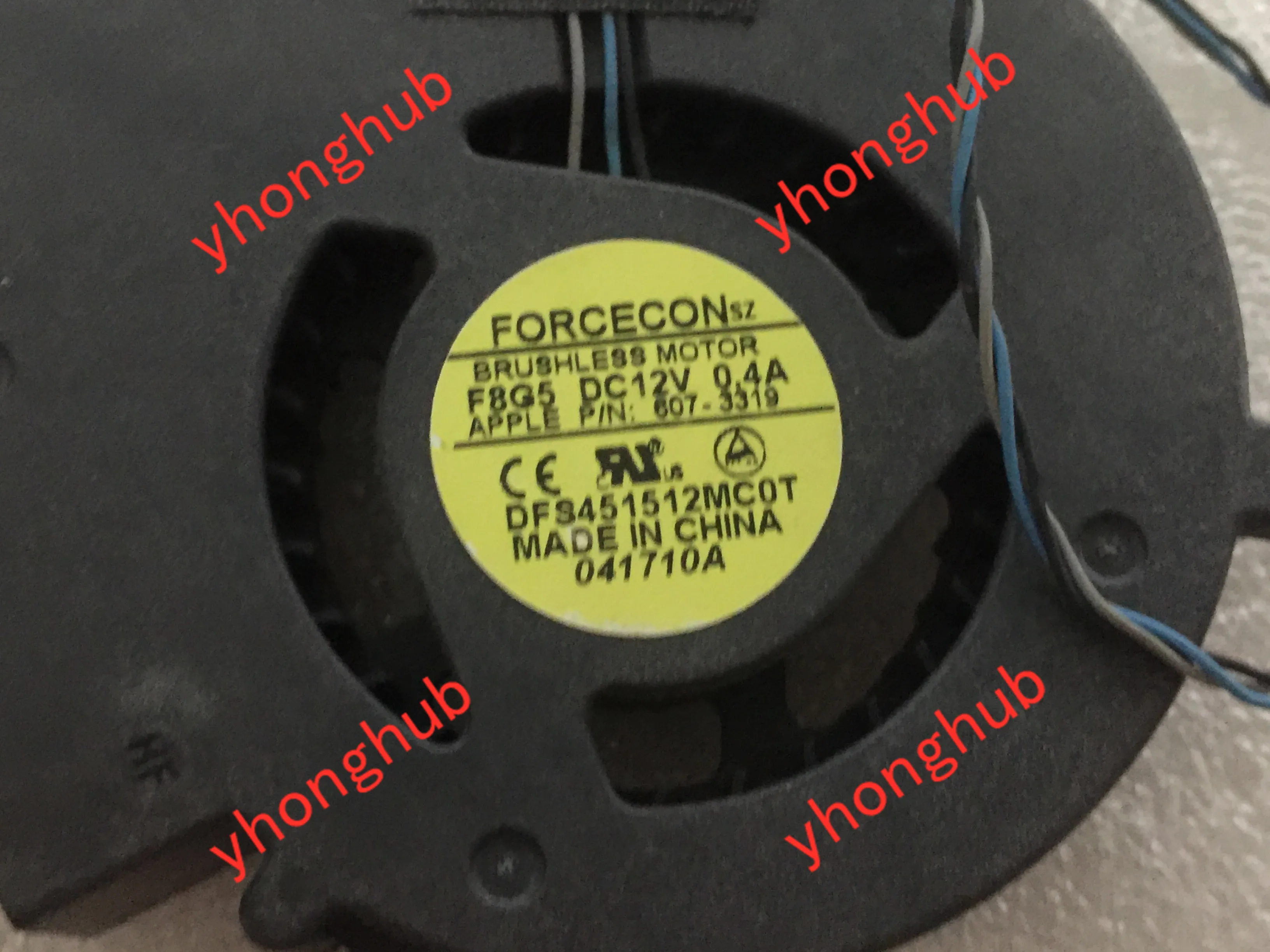 CECONsz DFS451512MC0T DC 12V 0.4A 3 жильный Сервер вентилятор охлаждения|blower fan|server fan12v dc blower fan |