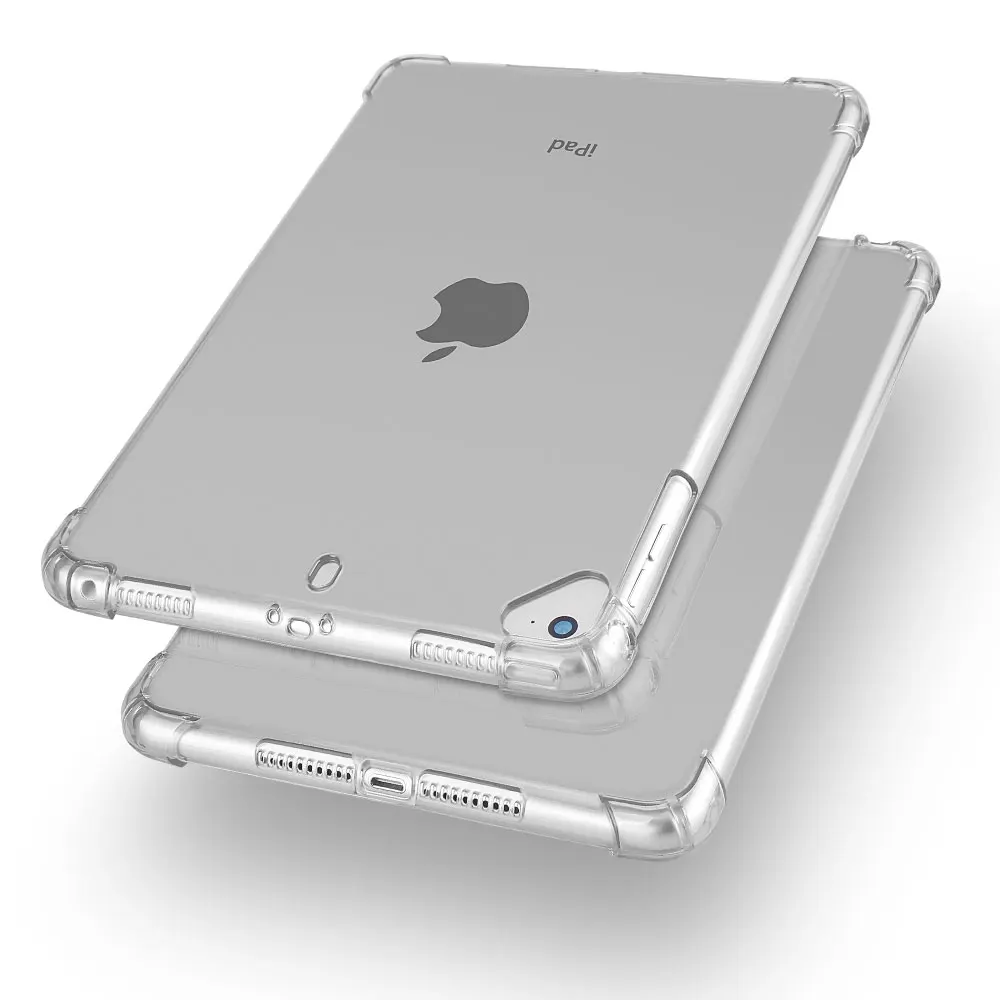 Чехол для iPad 10 2 сопротивление падениям мягкий силиконовый чехол из ТПУ 2019 7 го