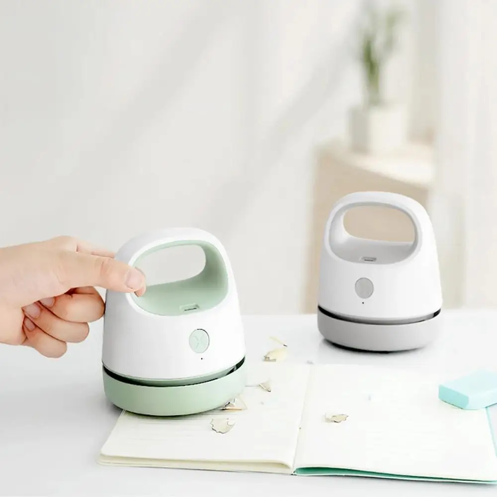 

Desktop vacuum cleaner portable rechargeable mini dust collector household table cleaning tool