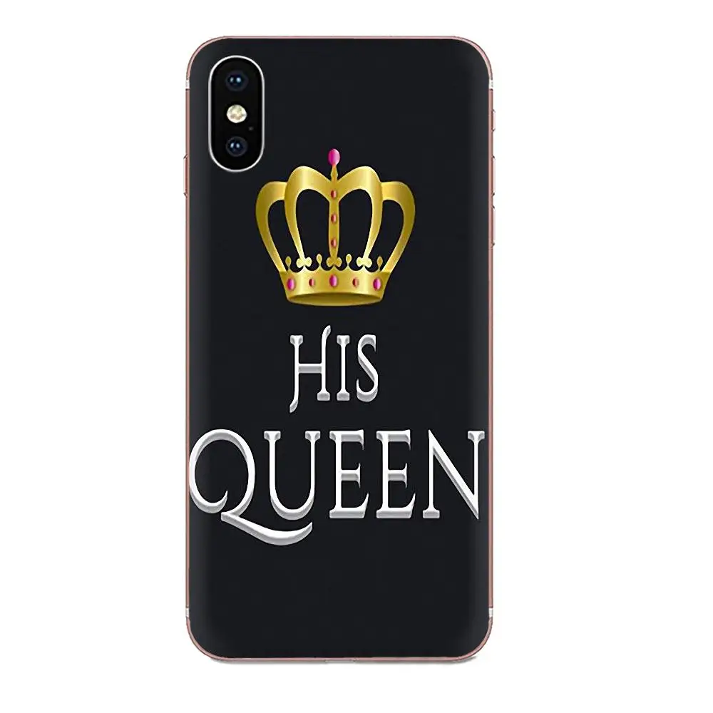 Для Galaxy Alpha Note 10 Pro A10 A20 A20E A30 A40 A50 A60 A70 A80 A90 M10 M20 M30 M40 прекрасный King queen для влюбленной