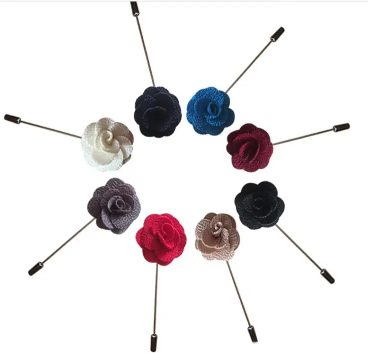 100 шт. серые бутоньерки ручной работы для гостей | Дом и сад