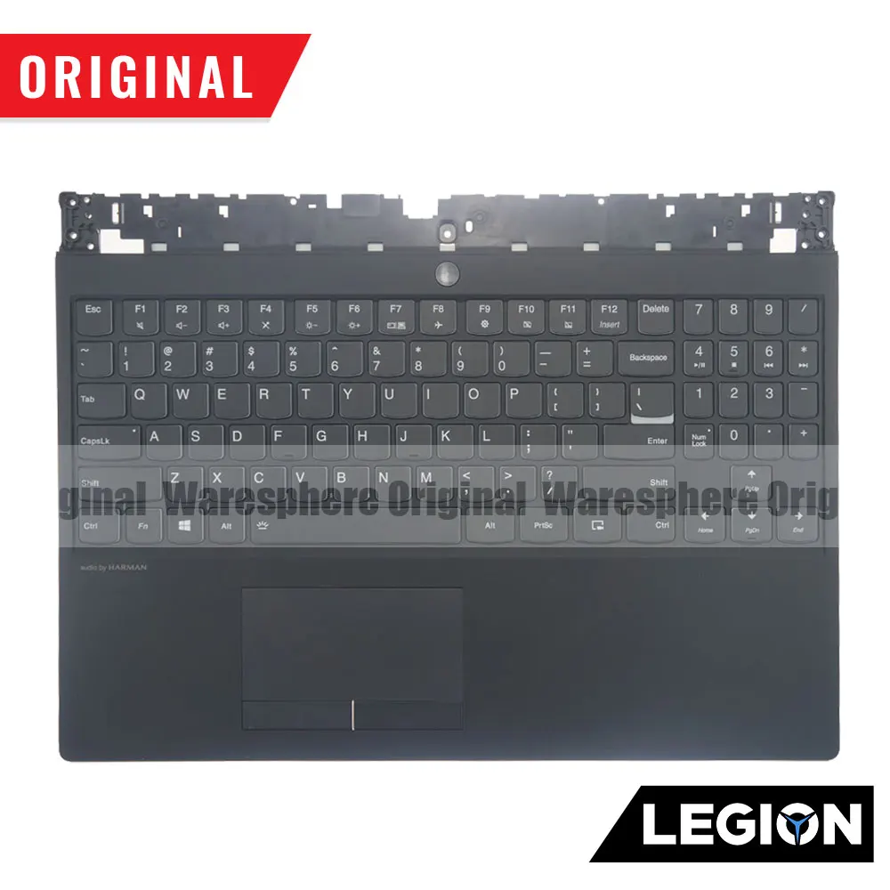 Palmrest US Keyboard Для lenovo Legion Y530 Y530-15ICH ЖК-Дисплей задняя крышка передняя рамка Упор для рук Нижняя Верхняя Нижняя база чехол клавиатура - Цвет: Palmrest US Keyboard