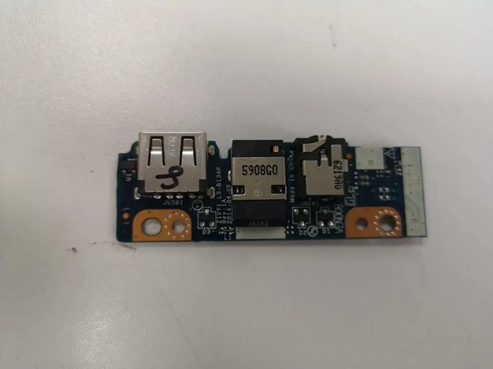 

Новый подлинный для Lenovo Ideapad Y40 Y40-70 аудио USB порт плата P/N LS-B134P