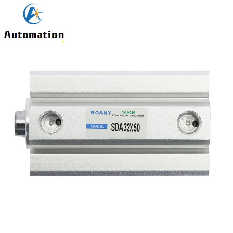 Пневматический поршневой цилиндр типа SDA диаметр 32 мм ход 5/10/20/25/30/40/50/55/60/65/100
