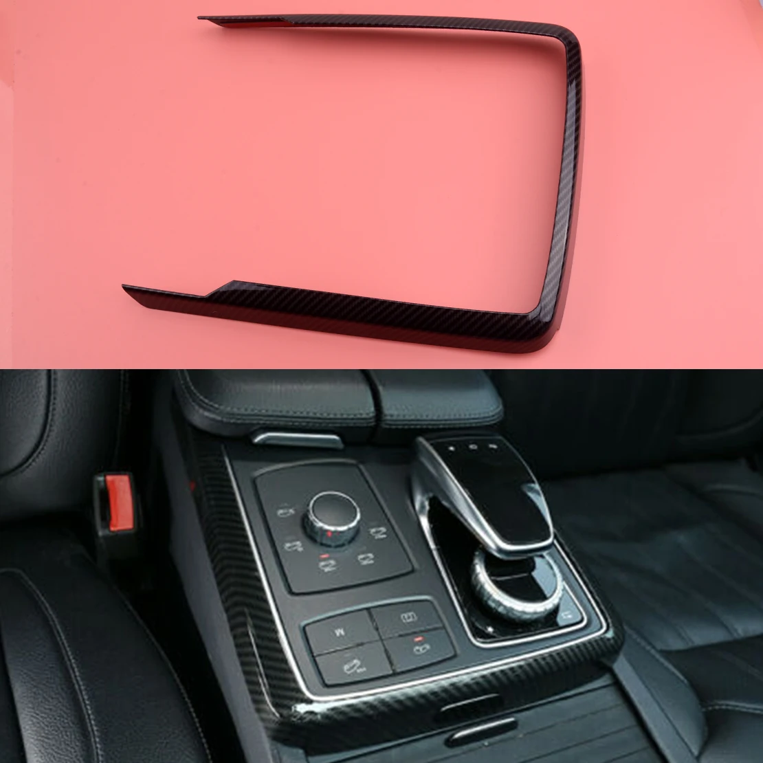 

Car Central Control Mode Frame Cover Trim Plastic Fit for Benz GLE GLS ML GL Class W166 2013 2014 2015 2016 2017 2018 2019