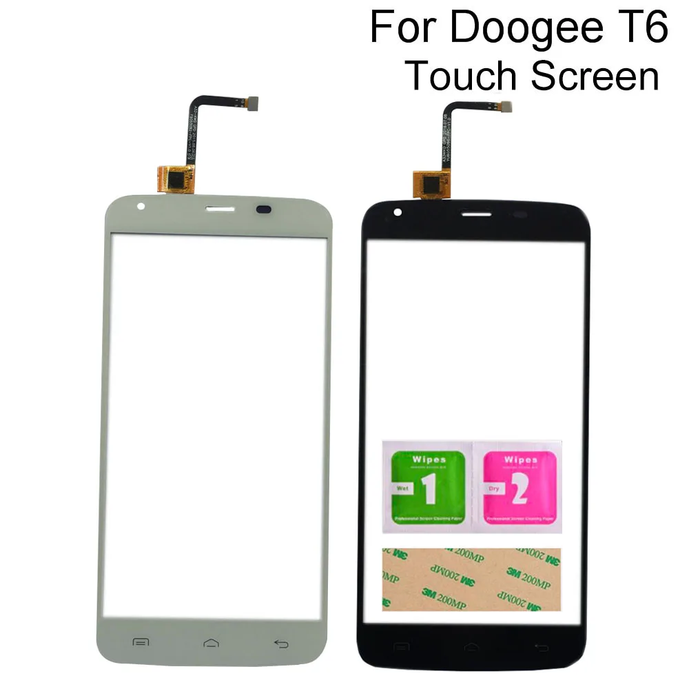 Сенсорный экран для Doogee T6 дигитайзер панель сенсорный сенсор Передняя