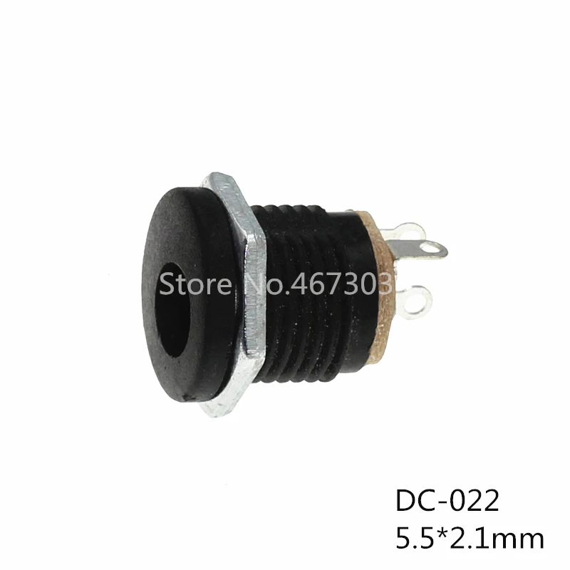 

100 шт., монтажная панель для разъема питания постоянного тока/5,5 х 2,1/5,5 х 2,1 мм, 5*2,5 в пост. Тока