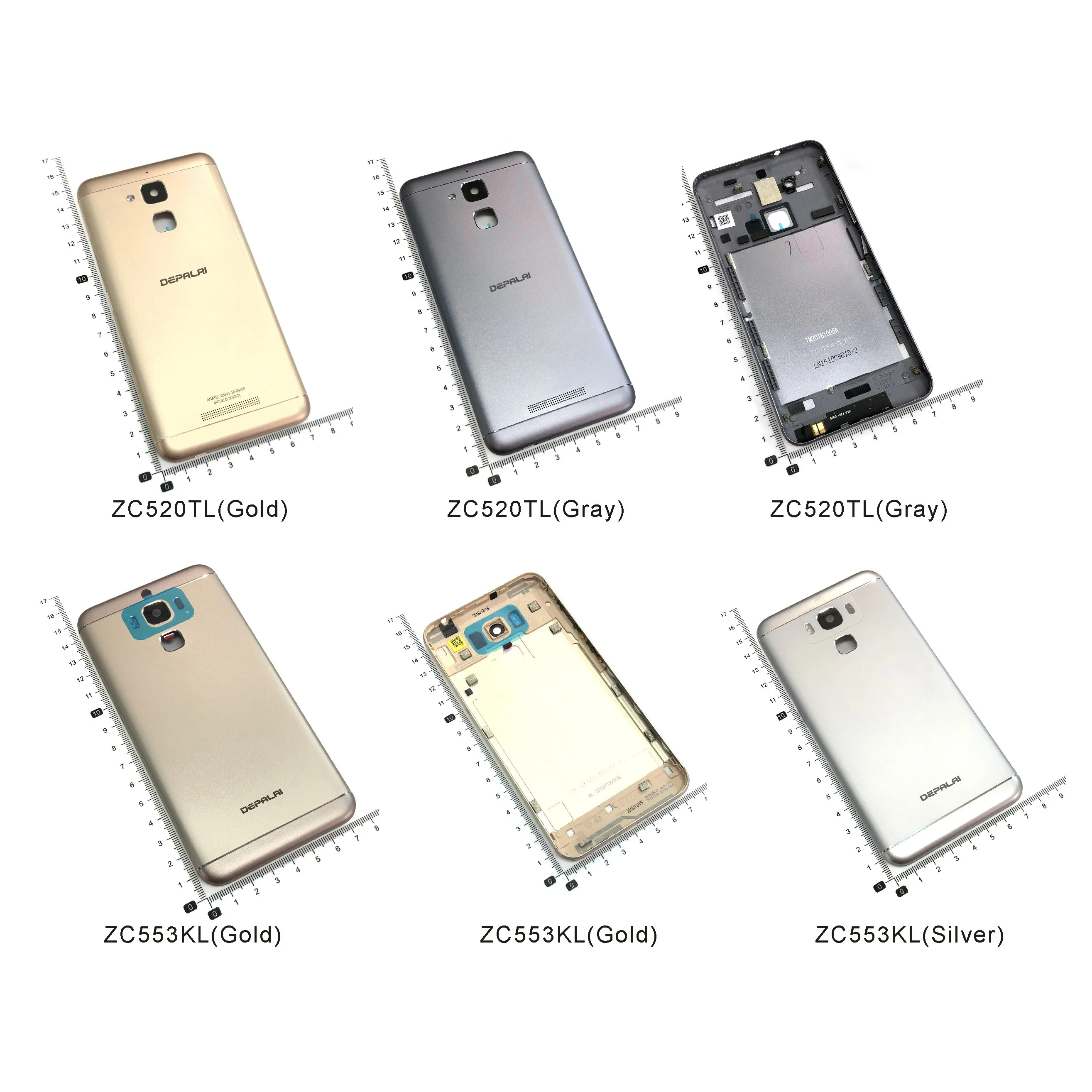 

Задняя крышка корпуса для Asus Zenfone 3 ZF3 Max ZC520TL X008D ZC553KL, пластиковые запасные части, чехол