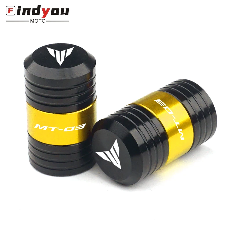 for YAMAHA MT25 MT-25 MT03 MT-03 MT 25 03 2017 2018 2019 Latest CNC aluminum Big Motorcycle Wheel tire valve caps airtight cover |