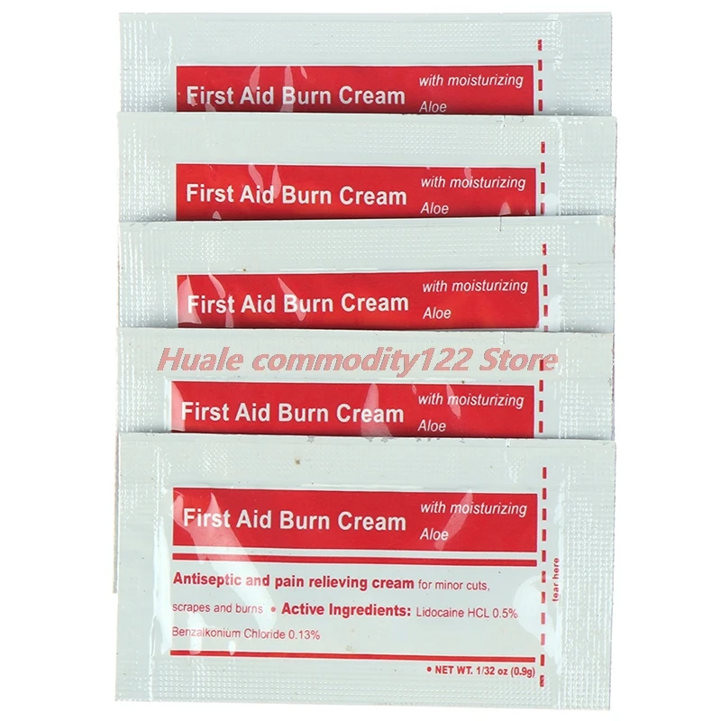 

New Dressing Burn Cream Wound Care Anti-infection 5pcs 0.9g / Packet Ointment Gel for Burns First Aid Kit Accessories