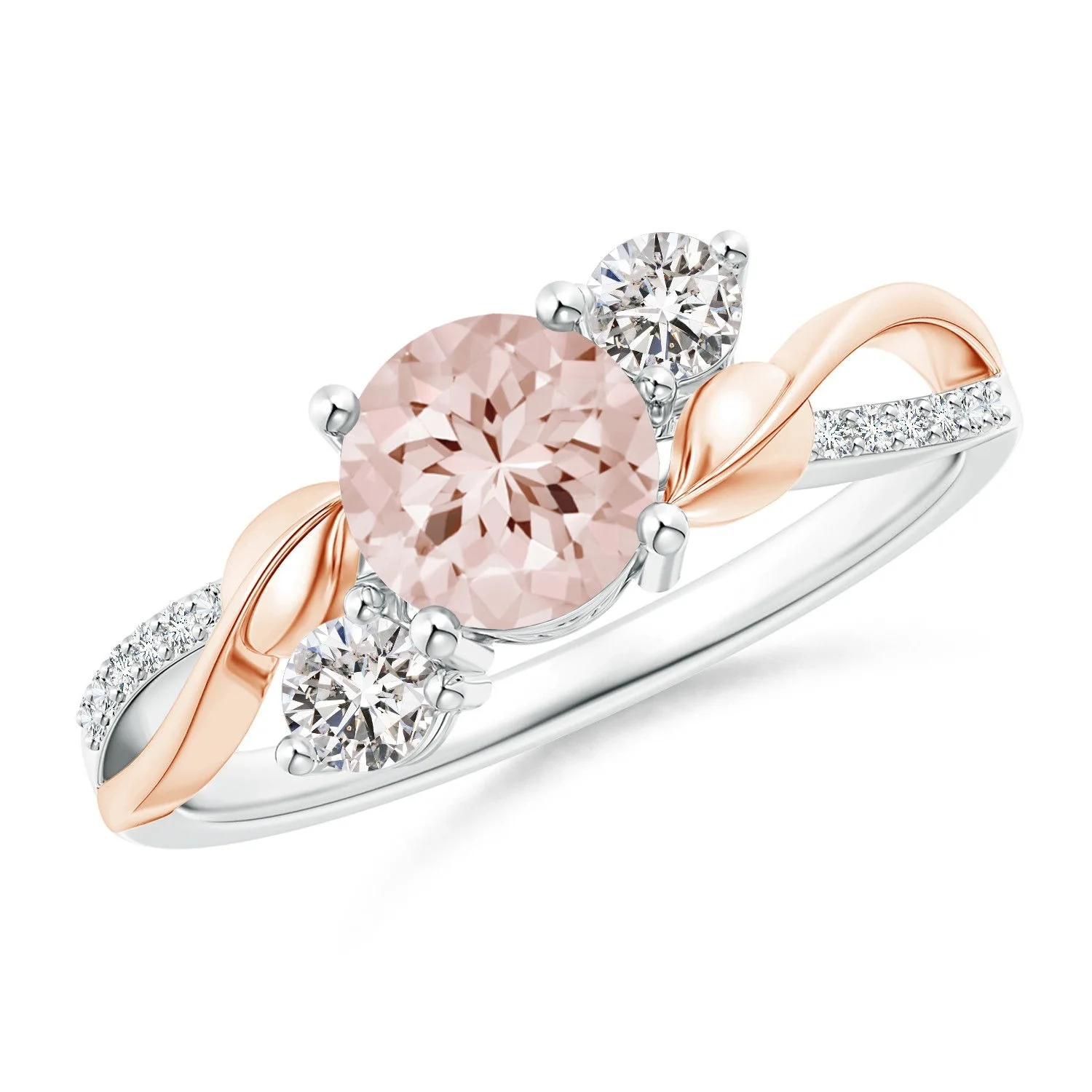 

18K Multi Gold Ring for Women Natural 1 Carat Diamond with Diamond Jewelry Anillos De Bizuteria Anillos Mujer Gemstone Rings Box