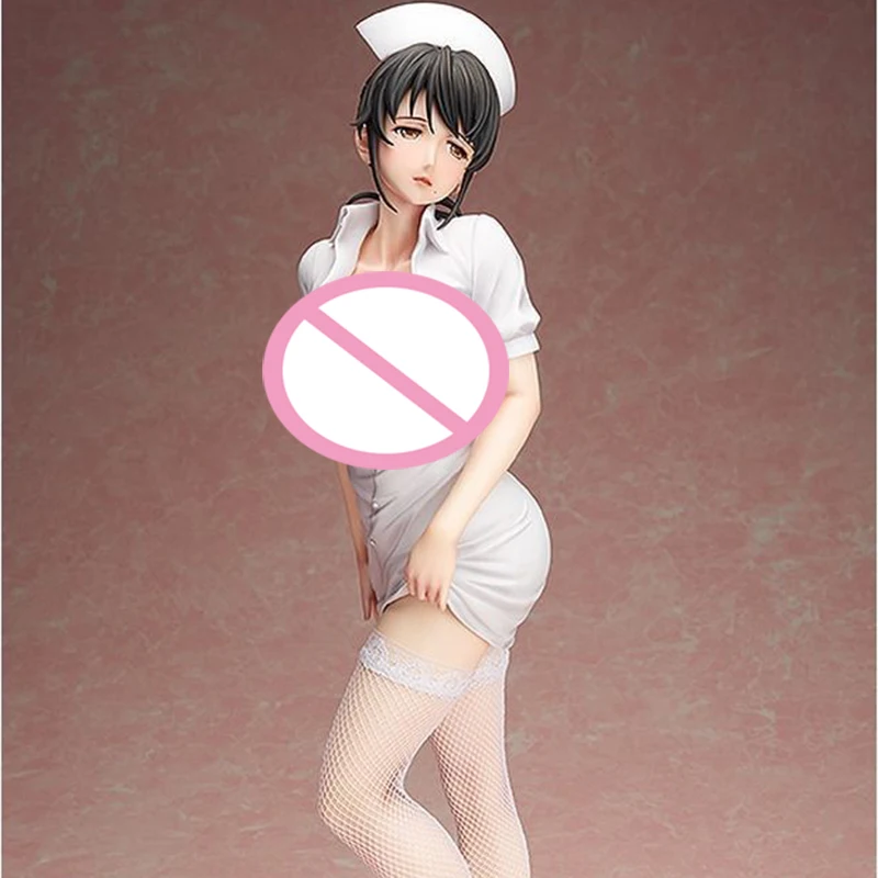 

42cm Anime Akabane Asami Action Figure Sexy Woman PVC Nurse Outfit Mesh Stockings Standing Posture Collection Model Toy for Gift