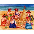 Набор для рисования по номерам на холсте полные девочки