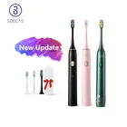 Электрическая зубная щетка Soocas X3U Home зубные щетки для взрослых, водостойкая, перезаряжаемая, с ультразвуком