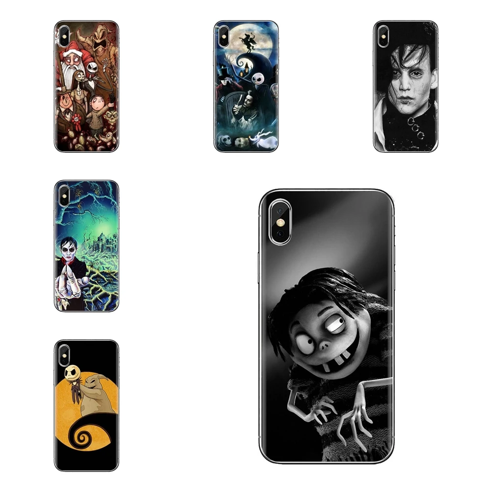 Мягкие прозрачные чехлы Tim Burton для samsung Galaxy S2 S3 S4 S5 MINI S6 S7 edge S8 S9 Plus Note 2 3 4 5 8 Coque Fundas |