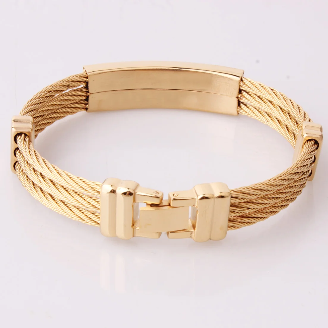 Мужской браслет из нержавеющей стали в стиле панк-рок | Украшения и аксессуары