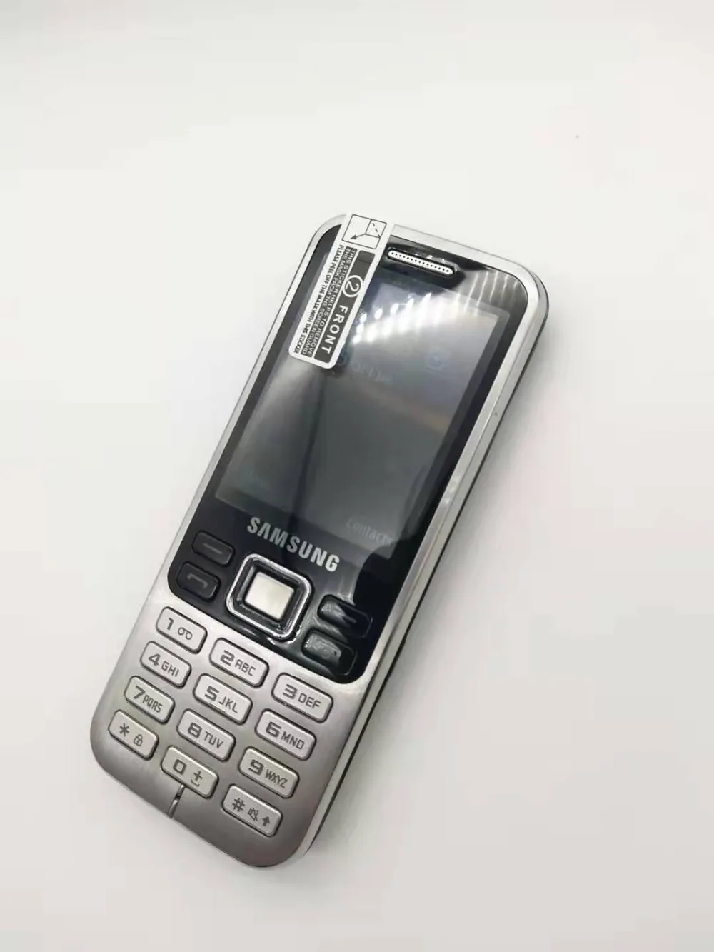 C3322 разблокированный samsung C3322 GSM Две sim-карты FM Bluetooth FM радио Мобильный телефон