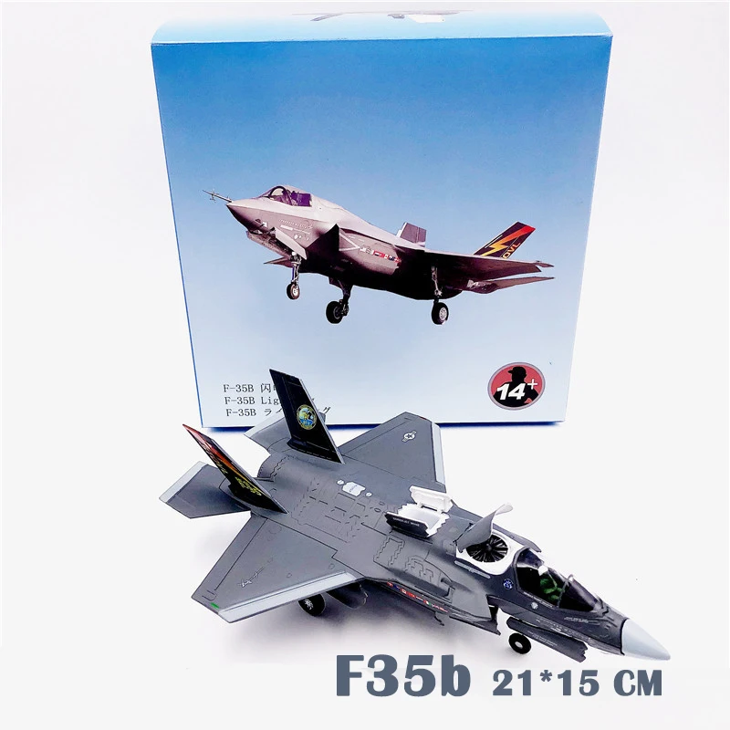 1/72 морской пехоты F 35B Lightning 2 F35 сплав имитационная модель самолета истребителя