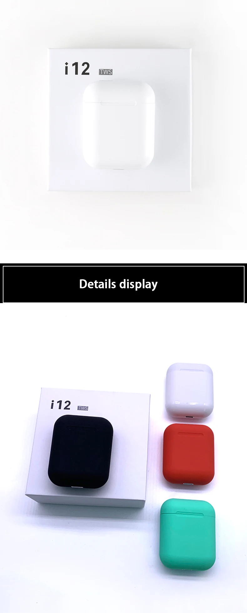 Istoreshop последняя i12 tws Беспроводная bluetooth-гарнитура для iPhone и Android i10/i12/i20/i80/i100/i200/i1000