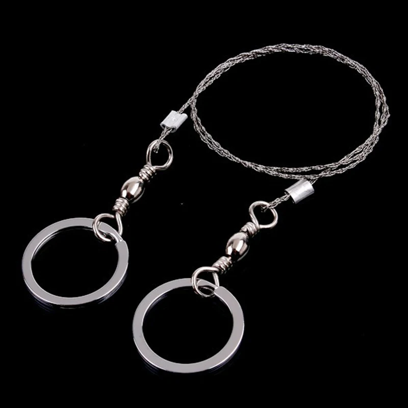 Уличная проволочная пила из нержавеющей стали 55 см для кемпинга пешего туризма