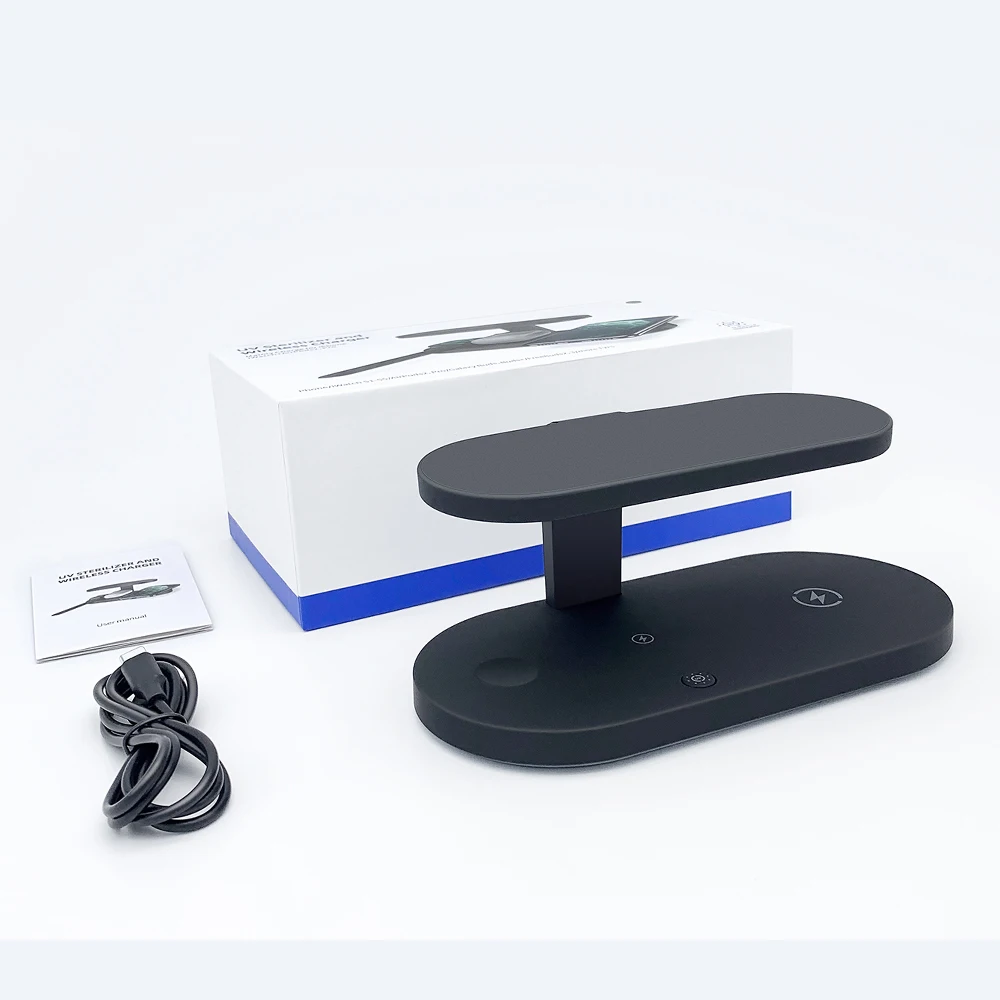 

Fast 6 in 1 Wireless Charger for iPhone Wireless Charging Dock Station Qi 10W for iPhone X XS Max XR 8 Air Pods