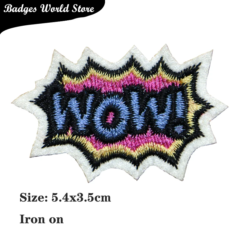 Вышитая аппликация в британском стиле нашивка журавль вау для одежды значок