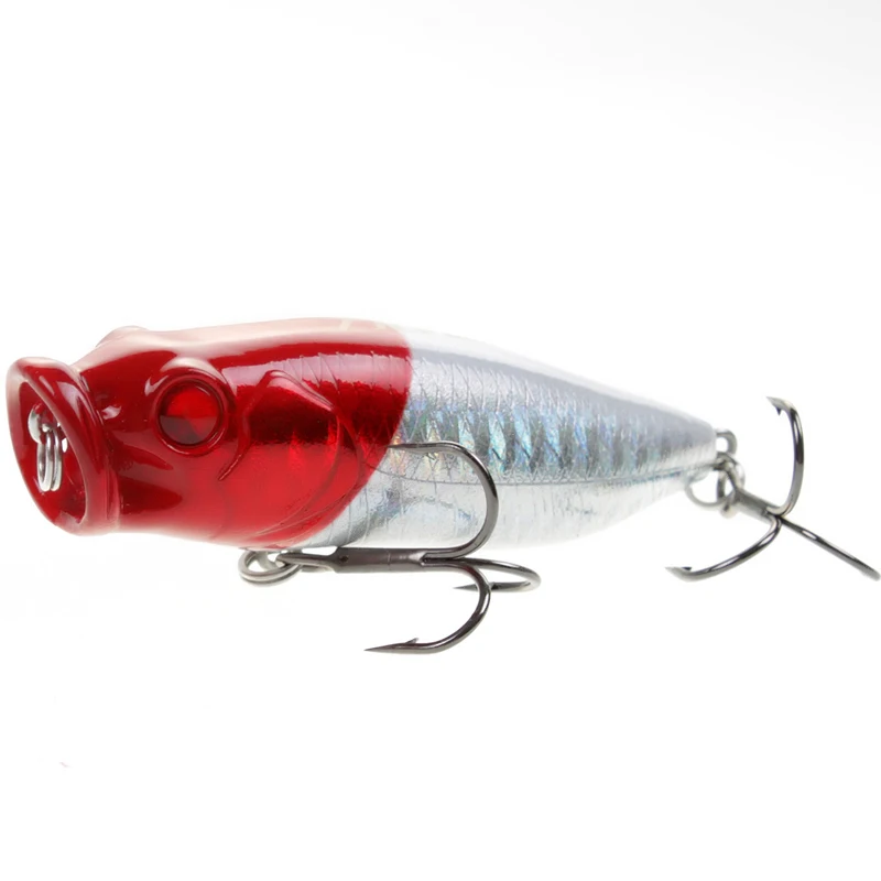 Lutac горячая Распродажа Poppers жесткая приманка 65 мм 10 г топвотер Whopper Popper рыболовные