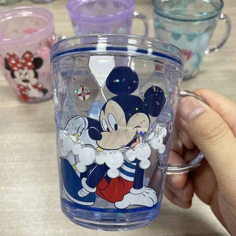 Disney дети чашки Замороженные Анна Ellsa Микки Маус принт Ариэль Чашка Принцесса с