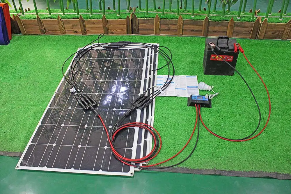 kit para painel solar 100w 200w 300w 400w