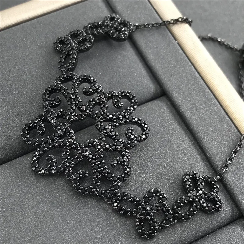 

s925 sterling silver January new product arabesque bracelet female fashion personality jewelry Korean popular