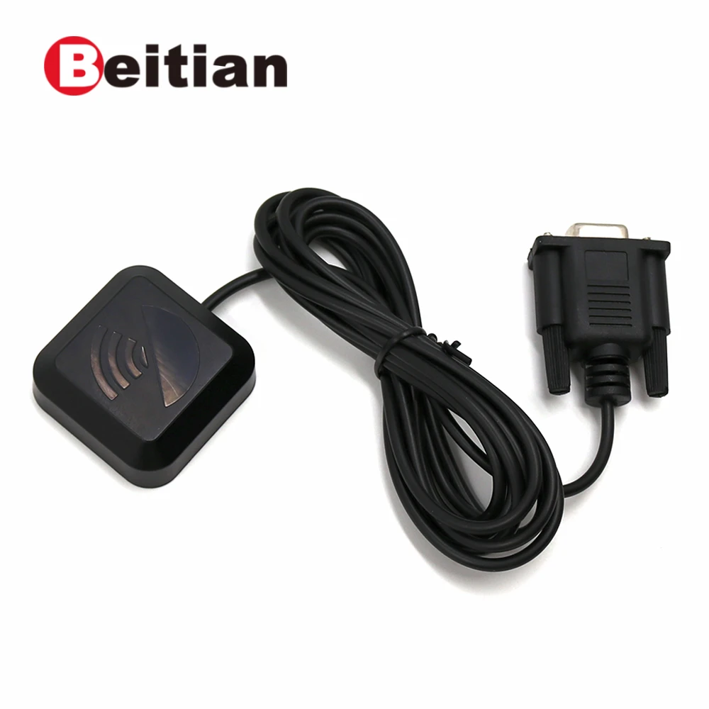 BEITIAN Square shell GNSS RS 232 level Ubx M8030 KT waterproof IP67 DB 9 женский интерфейс RS232 GPS GLONASS