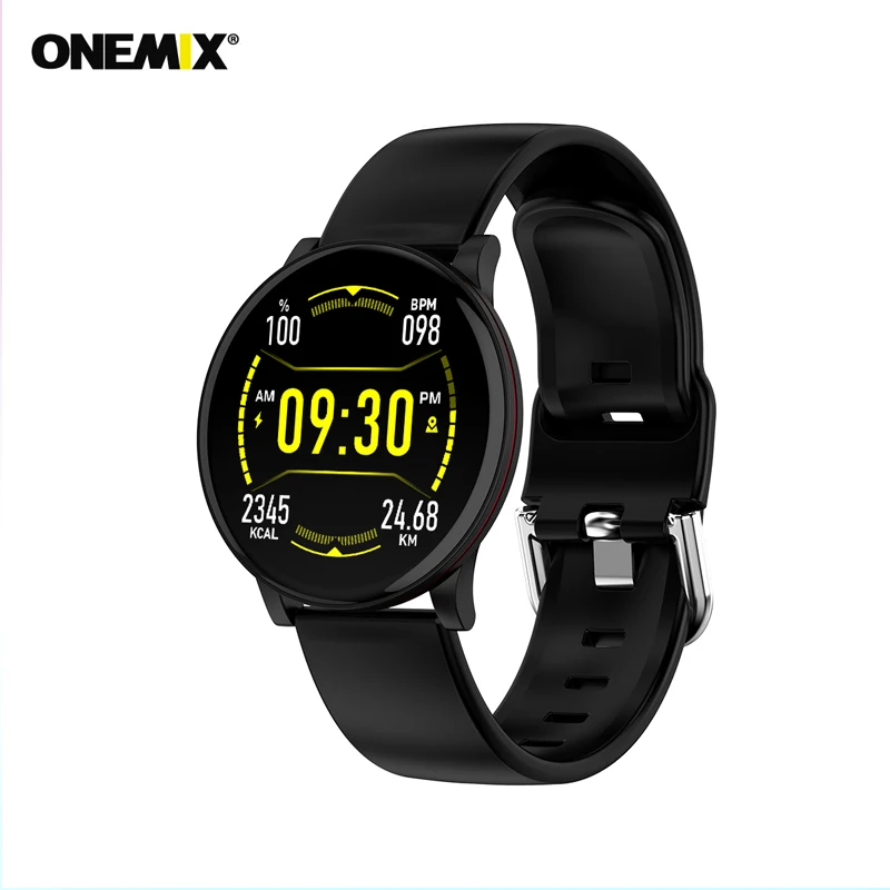ONEMIX для мужчин и женщин Смарт спортивные часы водонепроницаемый HD экран Bluetooth датчик сердечного ритма спортивный измеритель шаг браслет