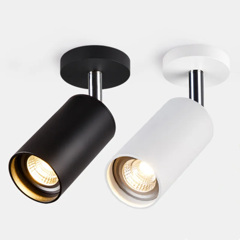 Точечный светильник GU10 круглой трубе светодиодный поверхностного монтажа