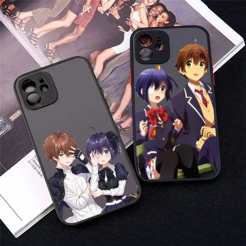 

chuunibyou demo koi ga shitai Phone Case matte transparent For iphone 7 8 11 12 13 plus mini x xs xr pro max cover