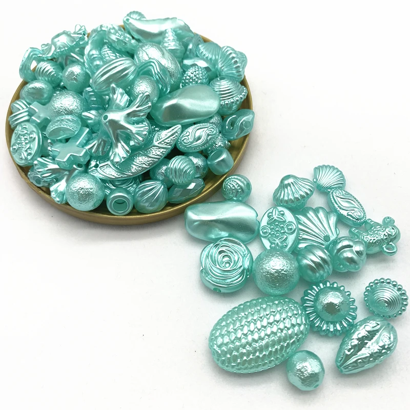 Оптовая продажа новинка 20 г акриловые бусины для смешивания стиль рукоделия