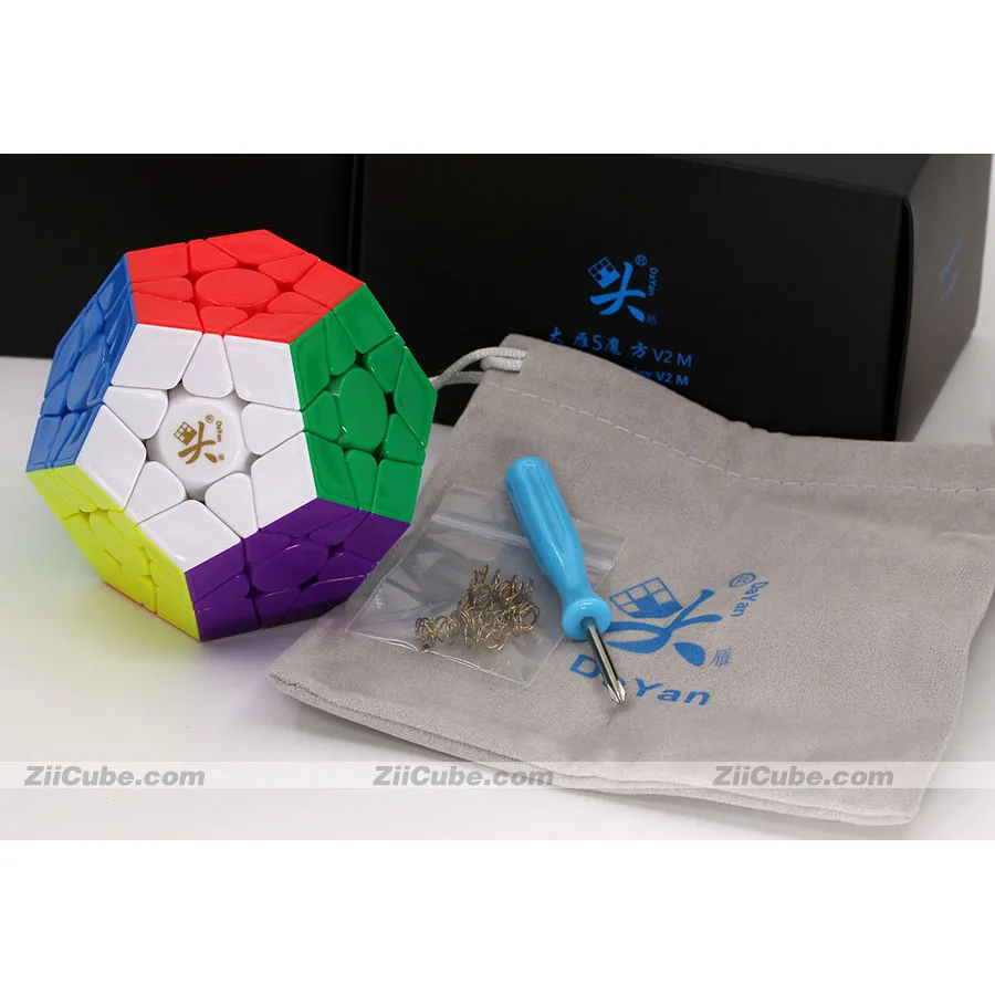 Dayan-cubo magn&eacute;tico Megamin 3x3 V2M, dodecaedro magn&eacute;tico, Stickerless Megaminxeds, juguete de descompresi&oacute;n profesional, juego de sabidur&iacute;a Twist-5