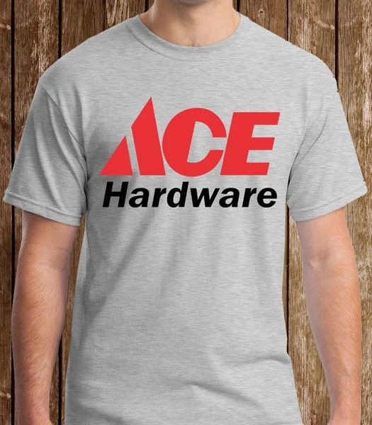 

Popular Fashion 1Ace Hardware Grey T-Shirt Men's Tshirt S to 3XL