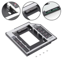2nd hdd caddy 9 5mm optibay sata 3 0 2 5 hd ssd hard disk drive hdd caseboxenclosure for laptop pc computer cd rom adapter