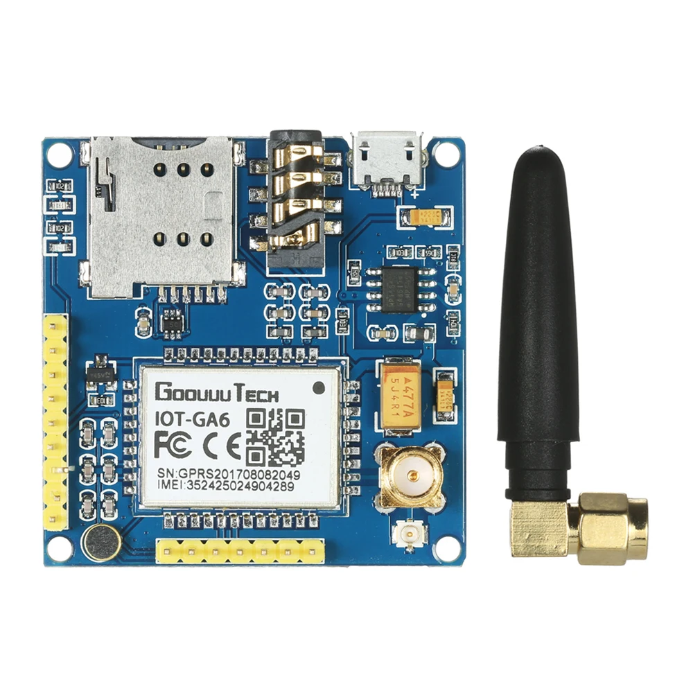 Горячая GPRS A6 Pro серийный GSM модуль Core developent плата с антенной | Инструменты