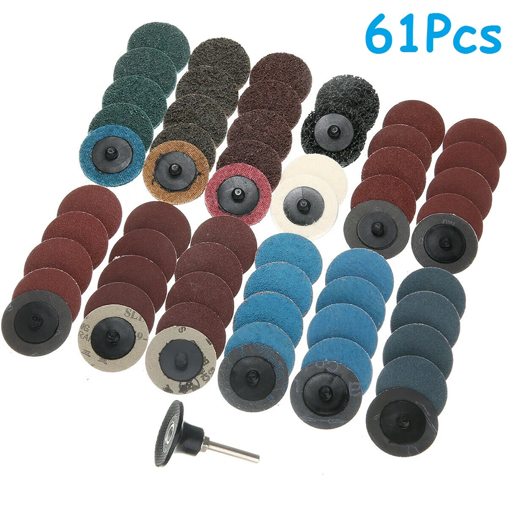 

For rotary tool Grinder Sanding Pad High quality Sanding discs 61pcs 2in