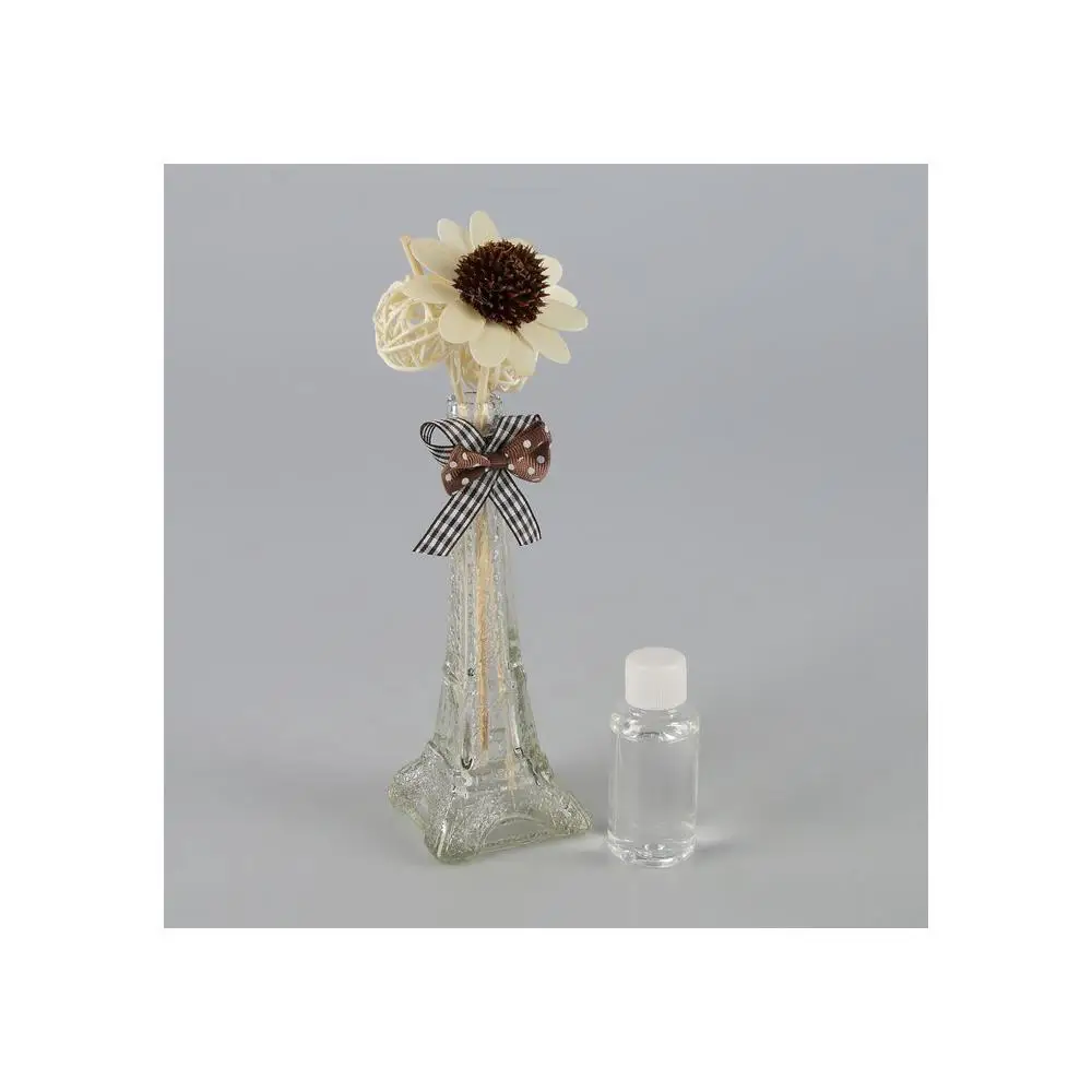 Набор подарочный "Ваза Эйфелевой башни" с 2 палочками и декоративными шарами, ароматическое масло 30 мл ваниль 2450410, ароматизатор для дома, эфирное масло для ухода за кожей, красоты и здоровья.