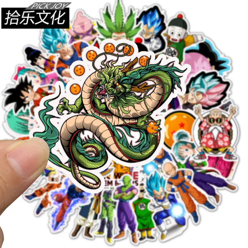 Наклейка s Pack Dragon Ball Z Аниме граффити наклейка скрапбук чемодан скейтборд ноутбук крутая Водонепроницаемая наклейка игрушка для детей